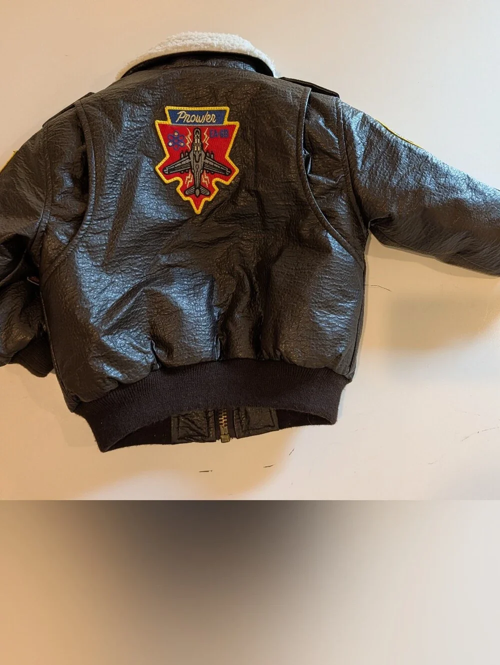 Kid's Bomber Flight Jacket With Tons Of Cool Patches 4T